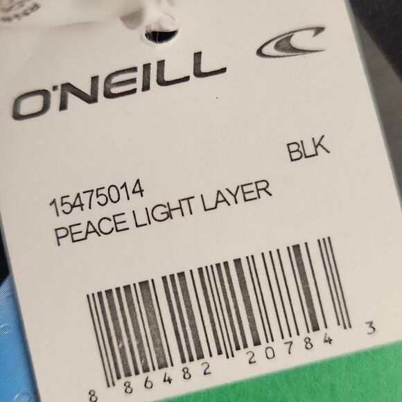 O'Neill 365 Peace Light Layer Long Sleeve Top Rashguard L NWT - Picture 8 of 9